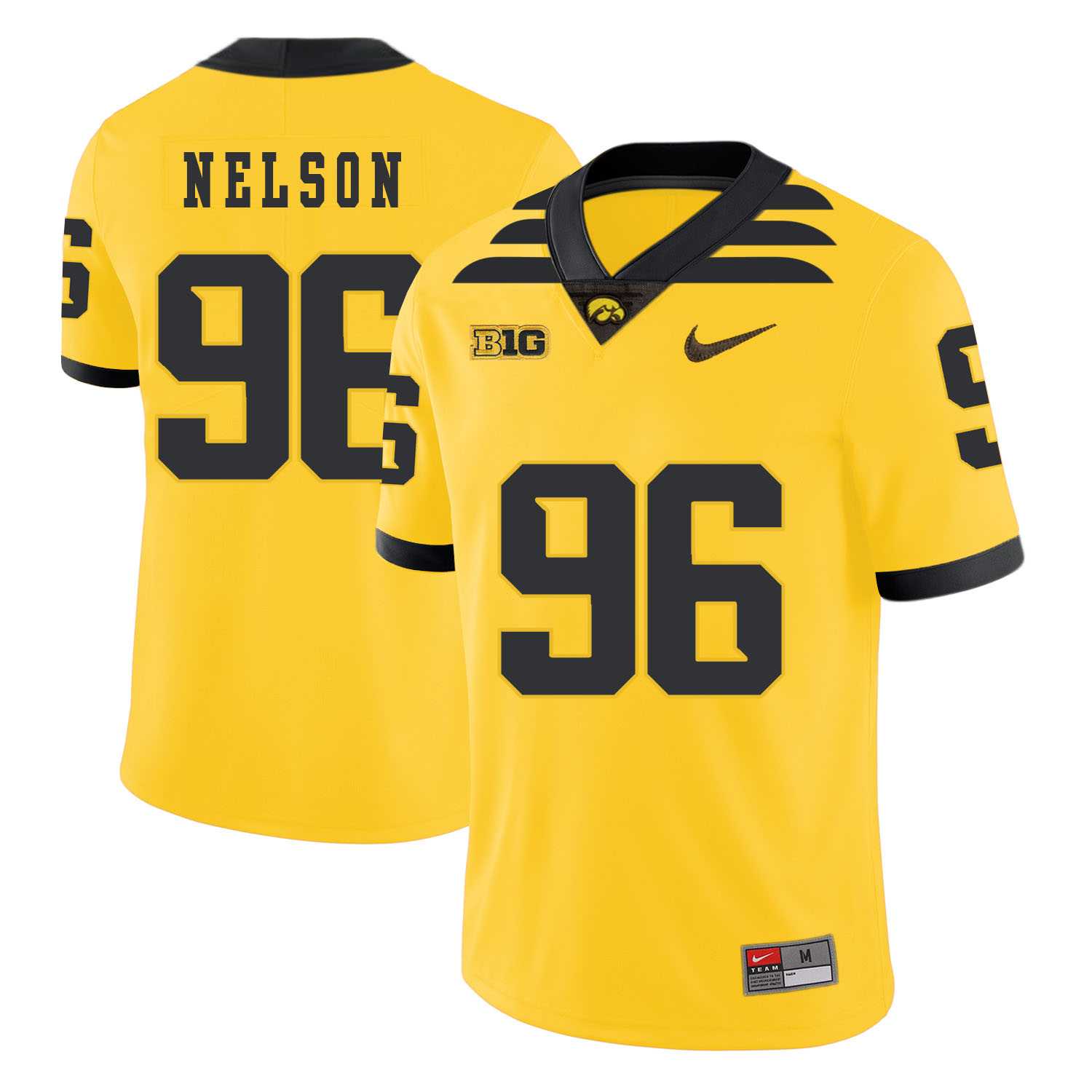 Iowa Hawkeyes 96 Matt Nelson Pasat Yellow College Football Jersey Dzhi,We sell and wholesale Iowa Hawkeyes 96 Matt Nelson Pasat Yellow College Football Jersey Dzhi on line form chian!